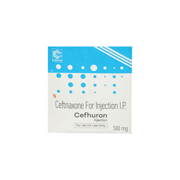 Ceftriaxone IP 500mg Injection Manufacturer & Supplier in India