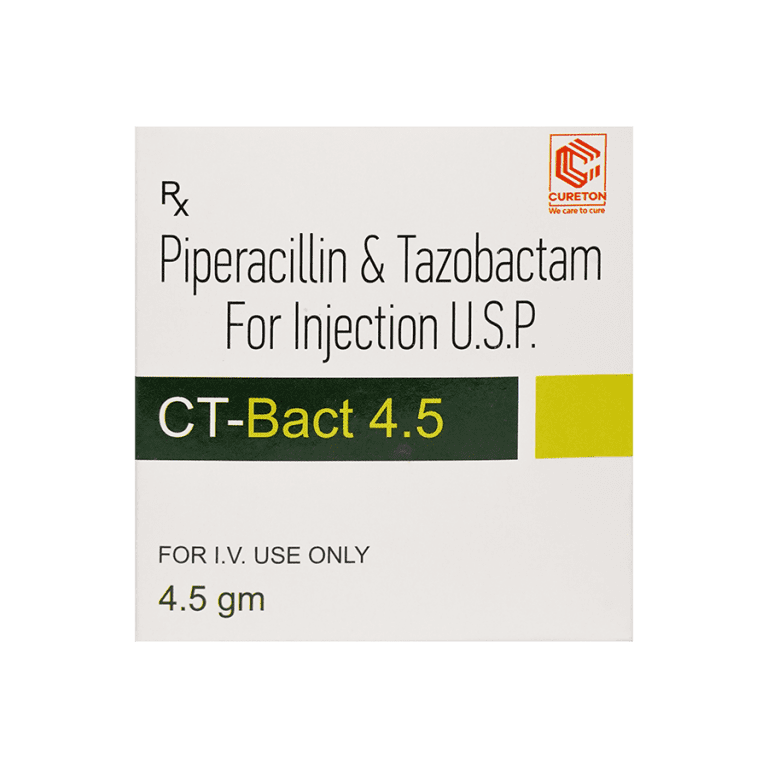 Piperacillin and Tazobactam Injection Manufacturer & Supplier in India