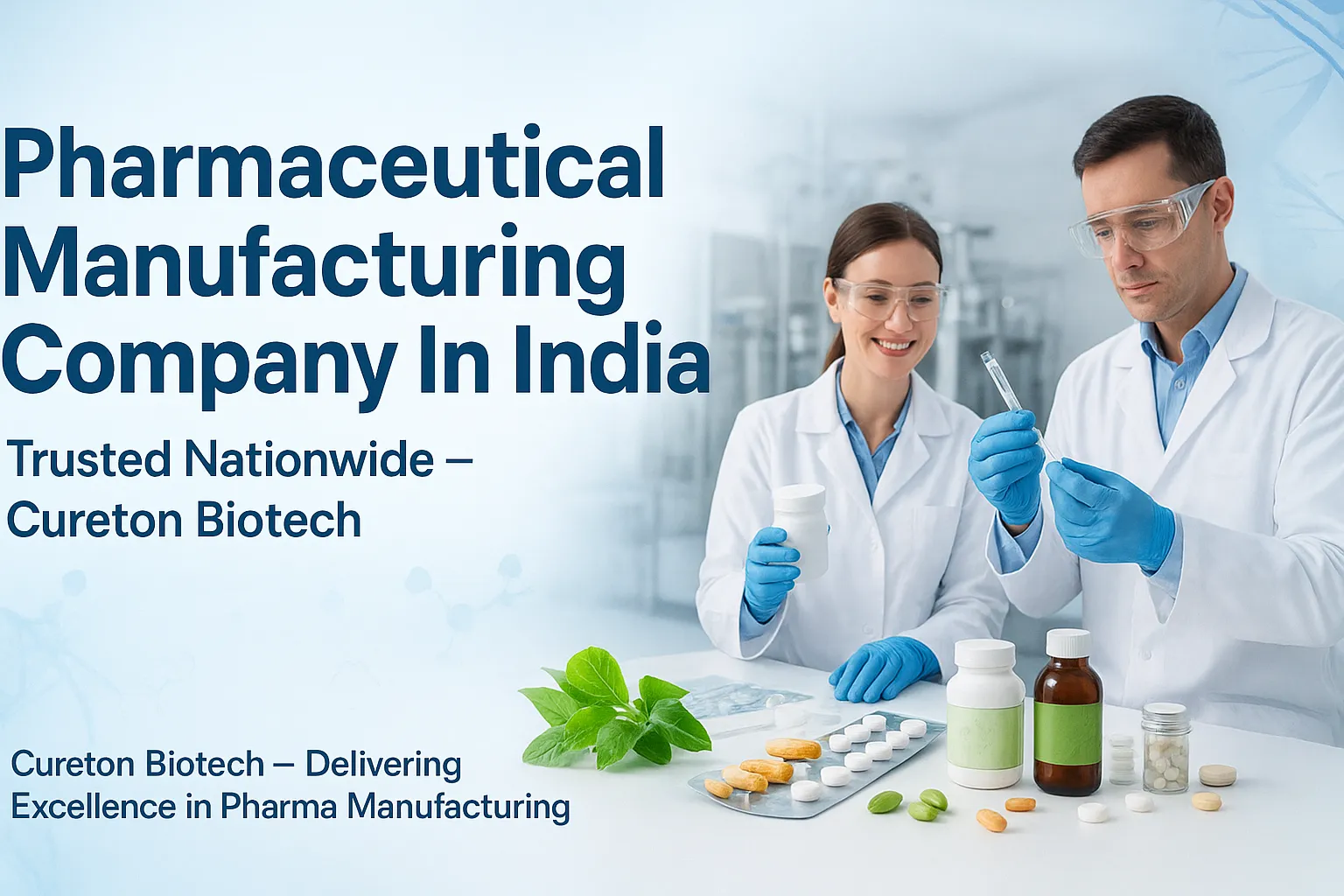 Top Pharmaceutical Company In India - Cureton Biotech Pvt Ltd Top Pharmaceutical Company In India