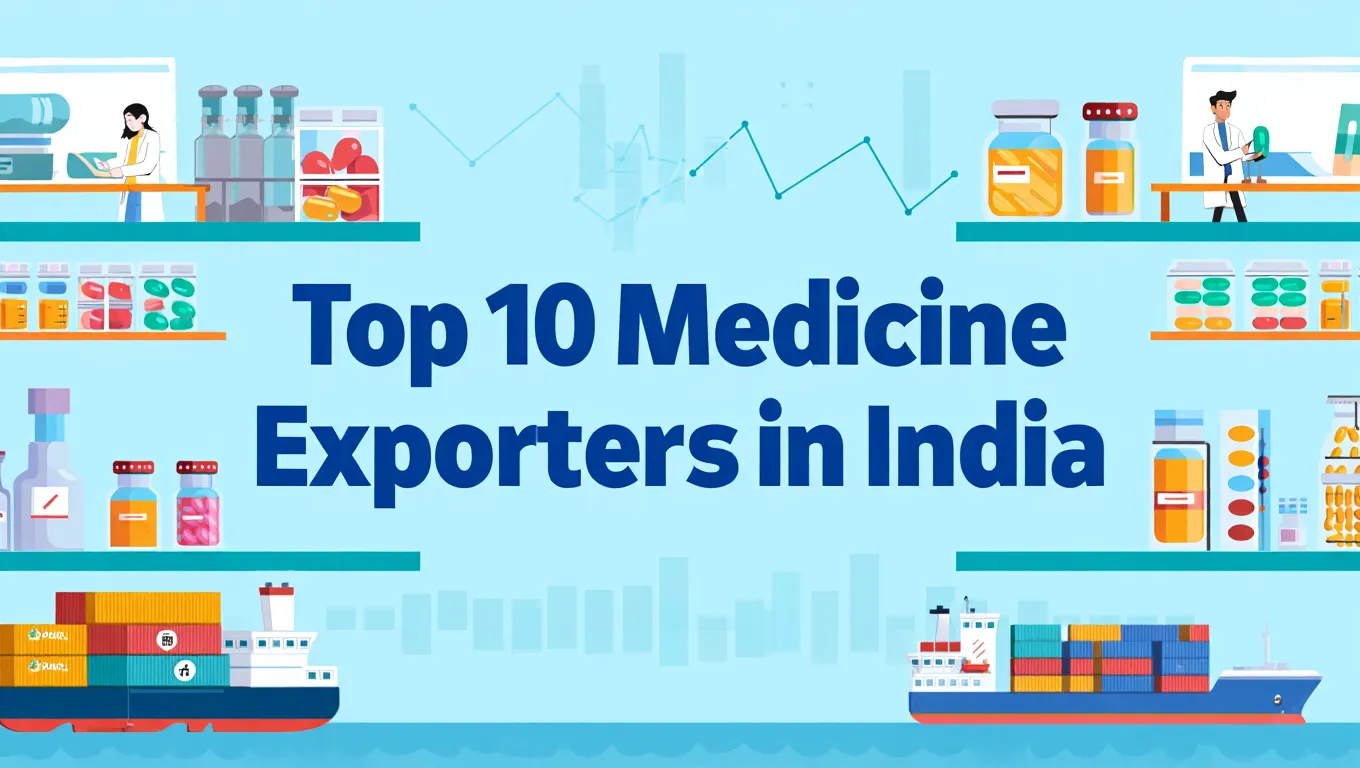 Top 10 Medicine Exporters in India