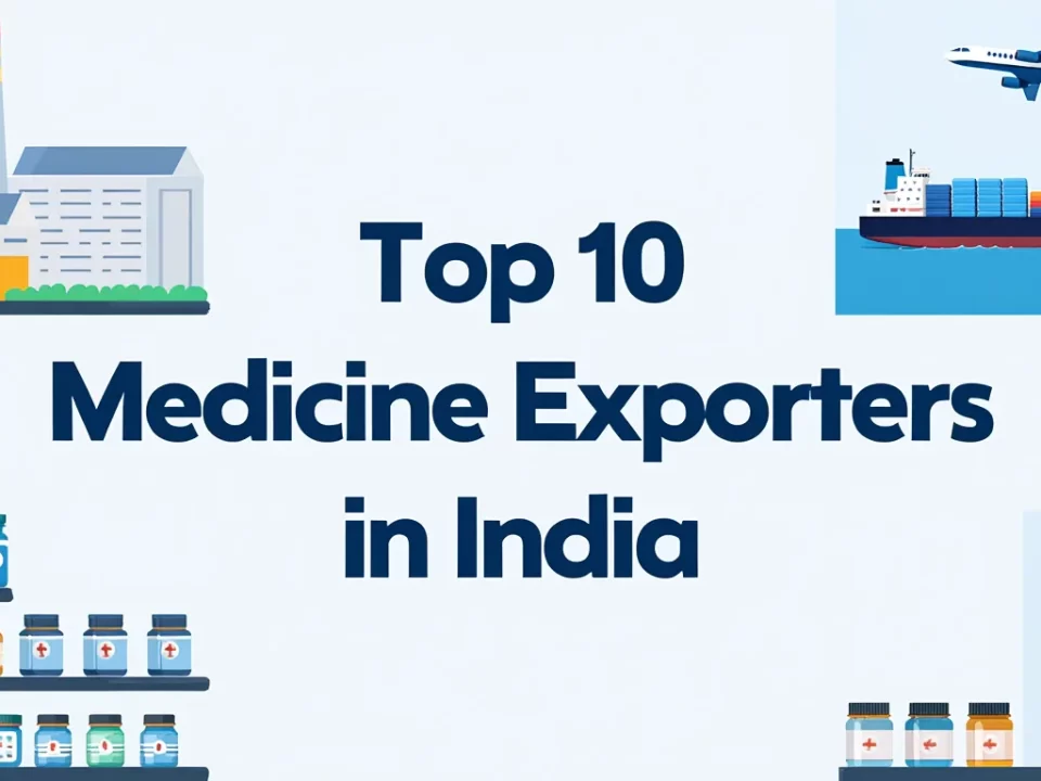 Top 10 Medicine Exporters in India