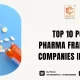 Top 10 PCD Pharma Franchise Companies in India