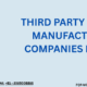 Third Party Pharma Manufacturing Companies in India