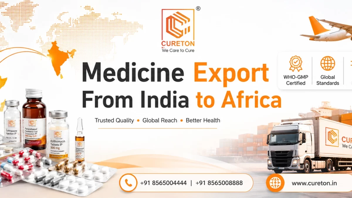 medicine export from india to africa