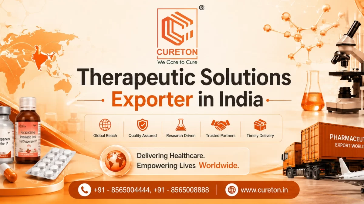 therapeutic solutions exporter in india