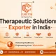 THERAPEUTIC SOLUTIONS EXPORTER IN INDIA - Cureton Biotech Pvt Ltd therapeutic solutions exporter in india