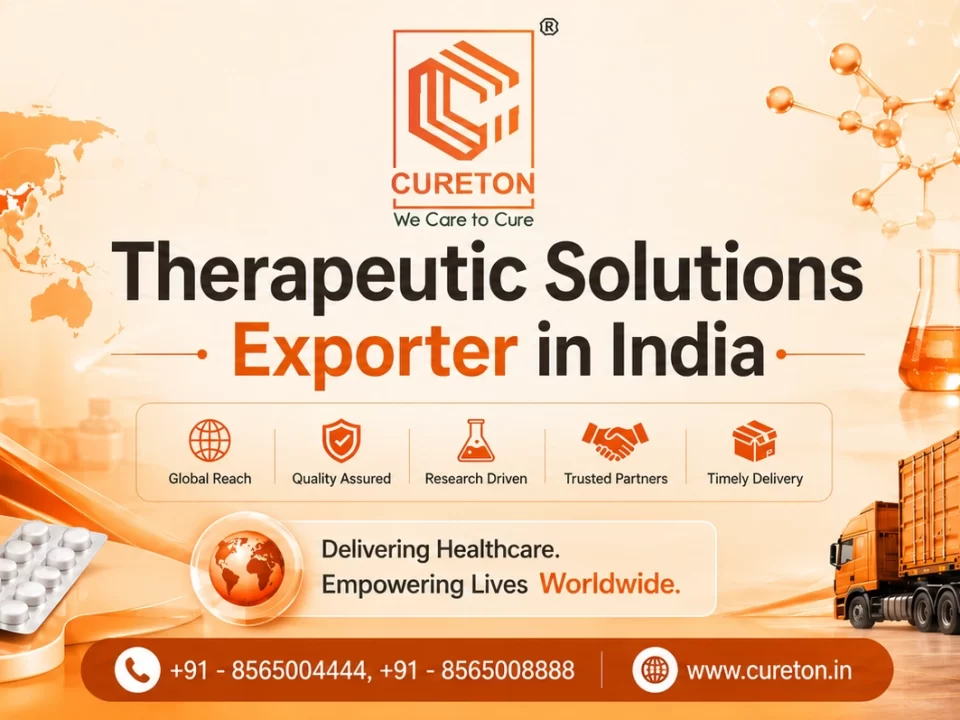 therapeutic solutions exporter in india