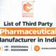 List of Third Party Pharmaceutical Manufacturer in India - Cureton Biotech Pvt Ltd List of Third Party Pharmaceutical Manufacturer in India